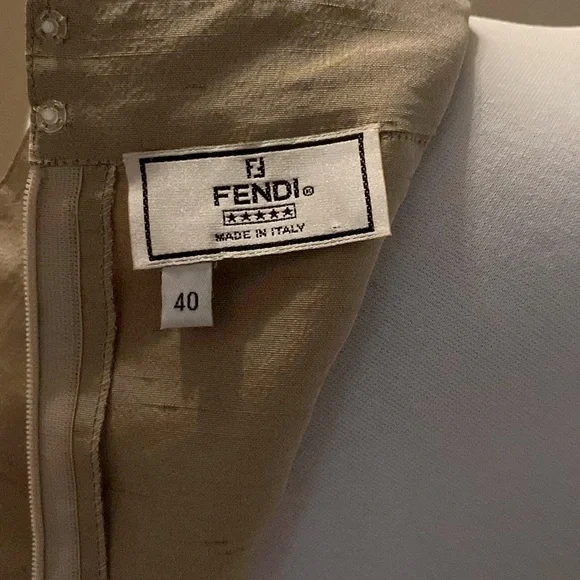 NEW Auth FENDI dress Sz S/6 US- 40 Italy - Picture 13 of 16